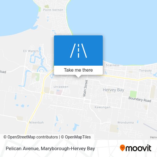 Pelican Avenue map