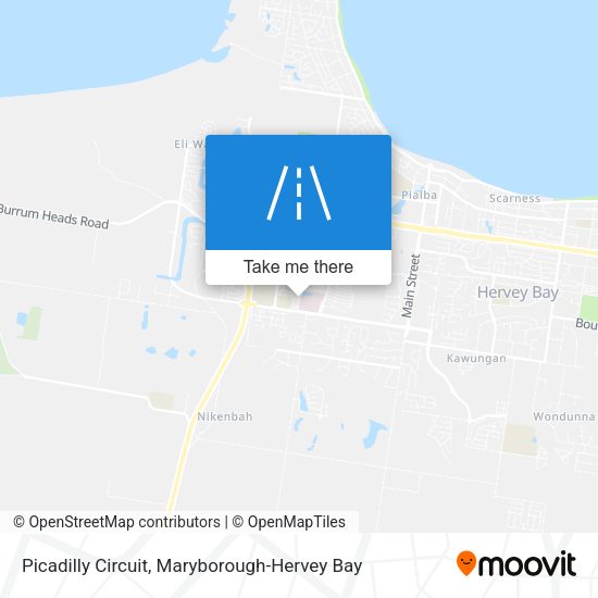 Picadilly Circuit map