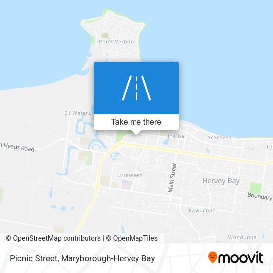 Picnic Street map