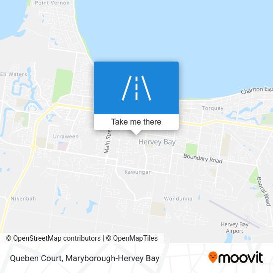 Queben Court map