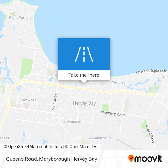 Queens Road map