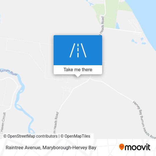 Raintree Avenue map