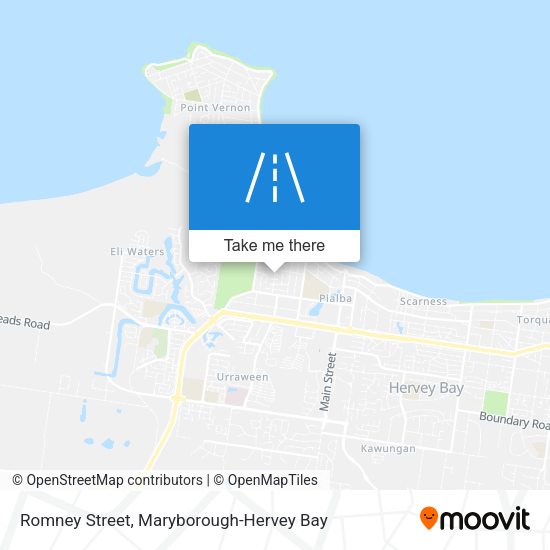Romney Street map