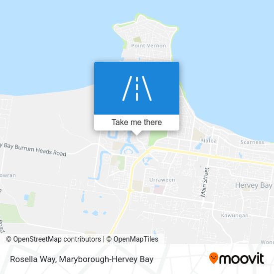 Rosella Way map