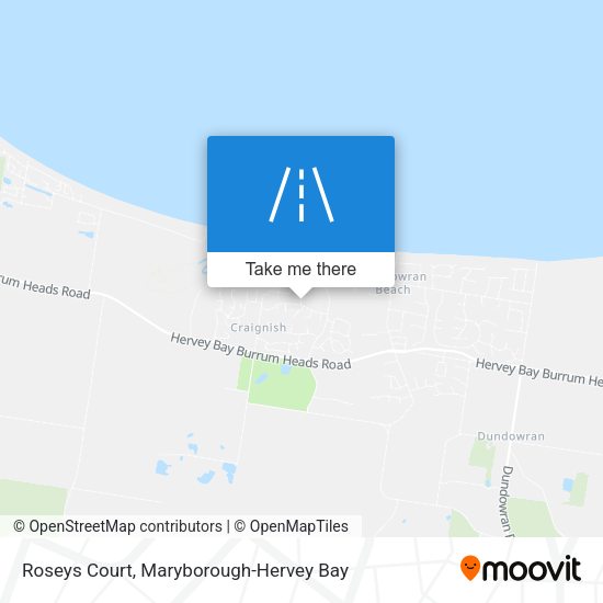 Roseys Court map