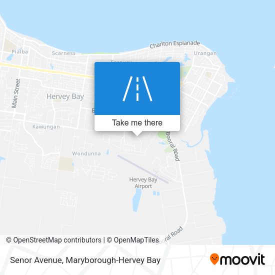 Senor Avenue map