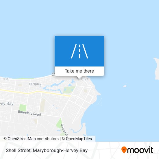 Shell Street map