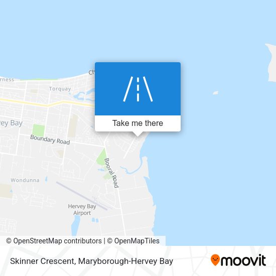 Skinner Crescent map