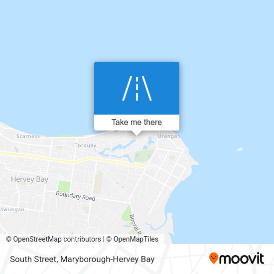 South Street map