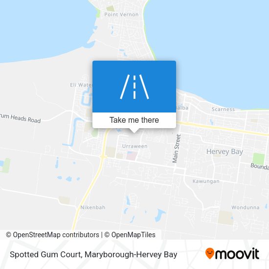 Spotted Gum Court map