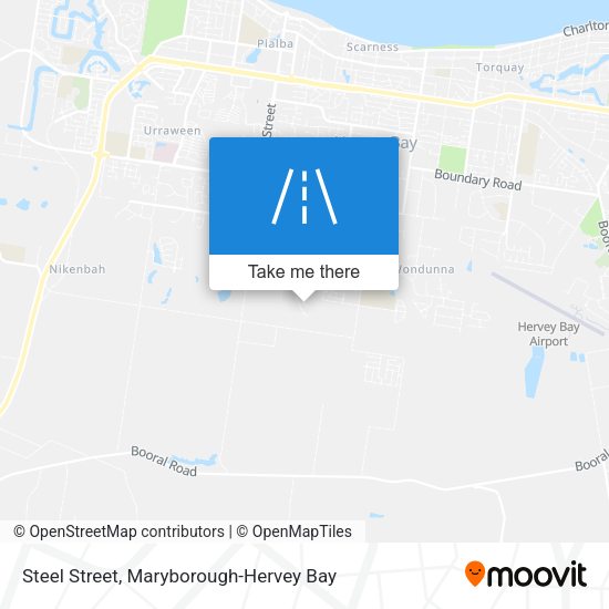 Steel Street map