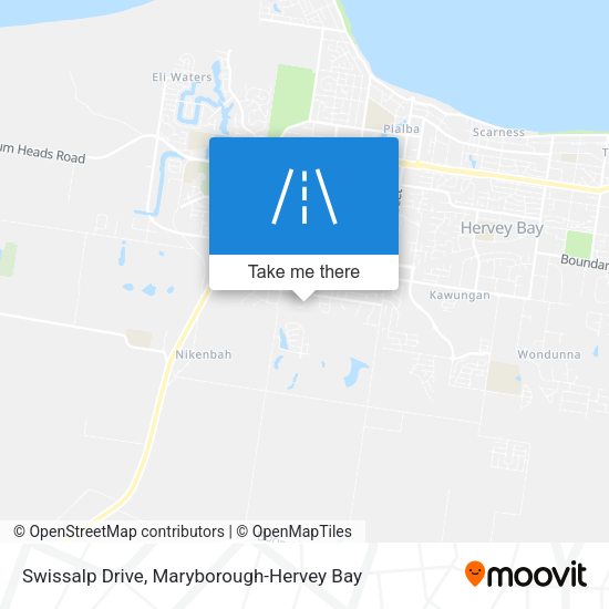 Swissalp Drive map