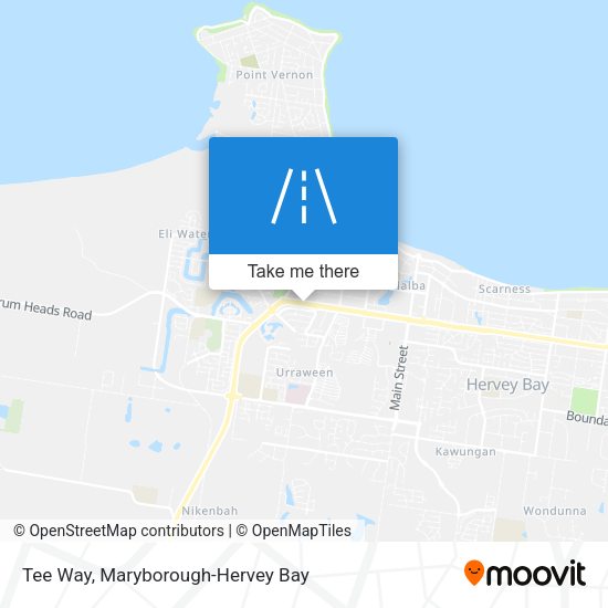 Tee Way map