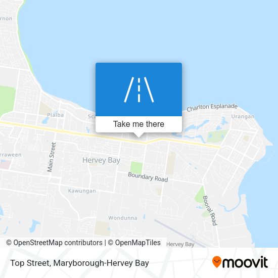 Top Street map