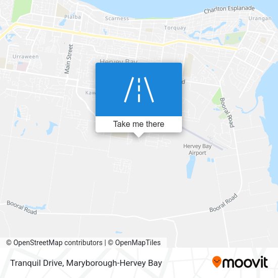 Tranquil Drive map