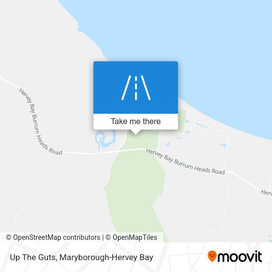 Up The Guts map