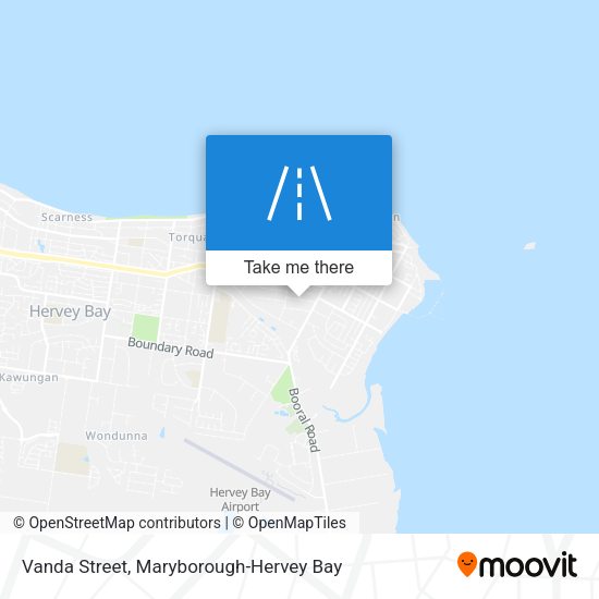 Vanda Street map