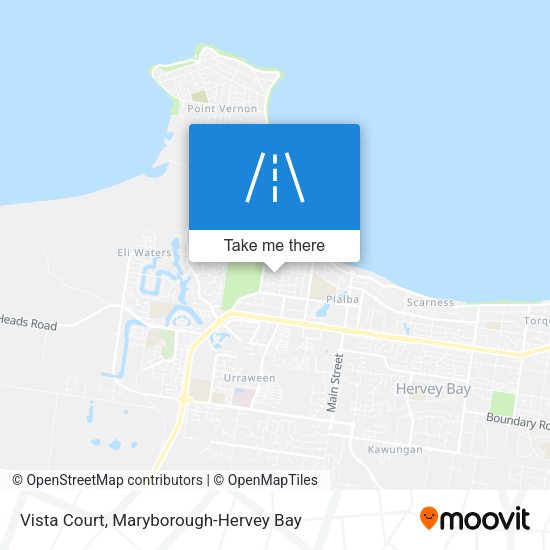 Vista Court map