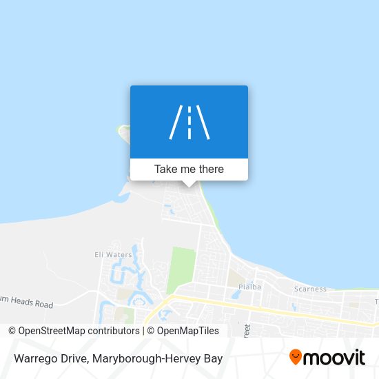 Warrego Drive map