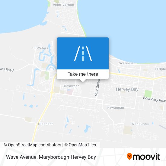 Wave Avenue map