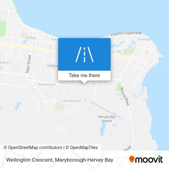 Wellington Crescent map