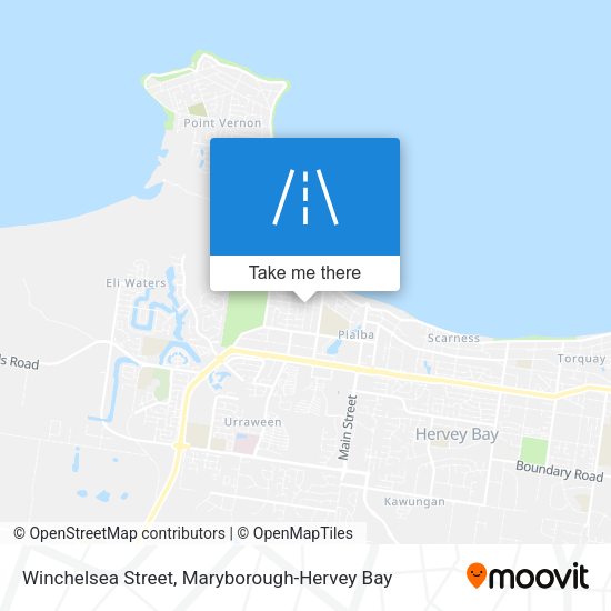 Winchelsea Street map