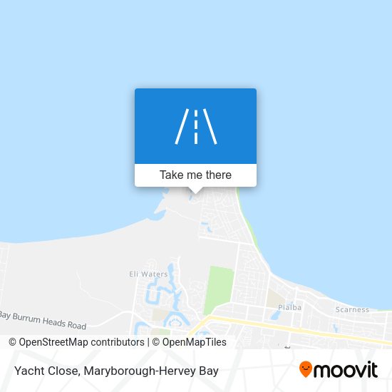 Yacht Close map