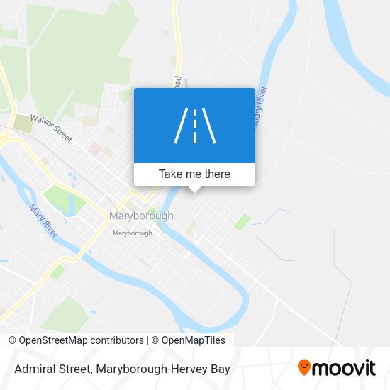 Admiral Street map