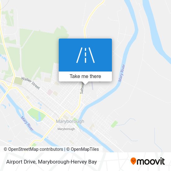 Airport Drive map