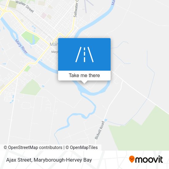 Ajax Street map