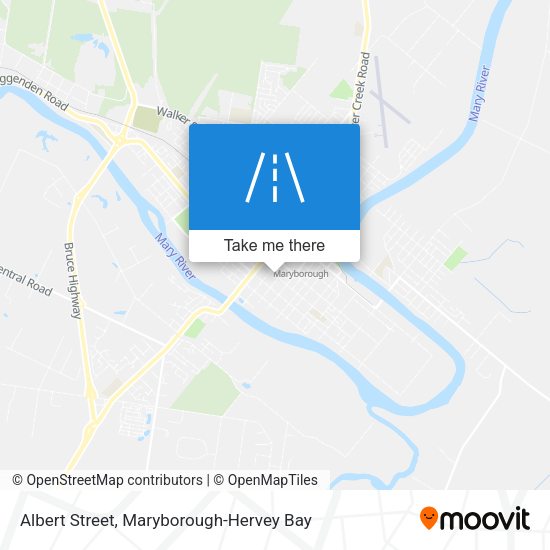 Albert Street map