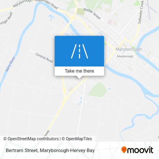 Bertram Street map