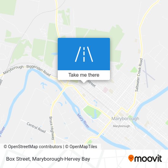 Box Street map