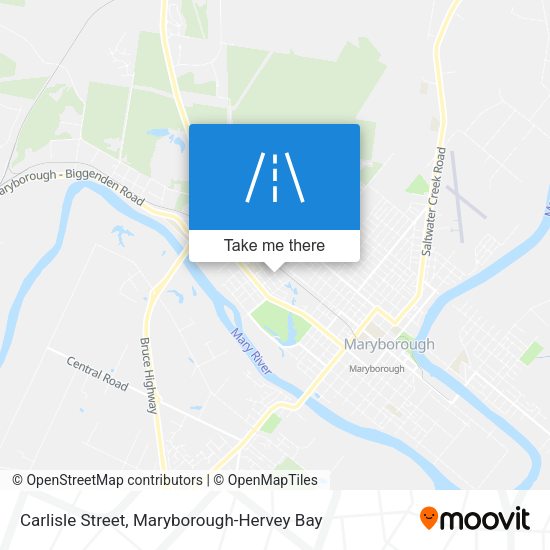 Carlisle Street map