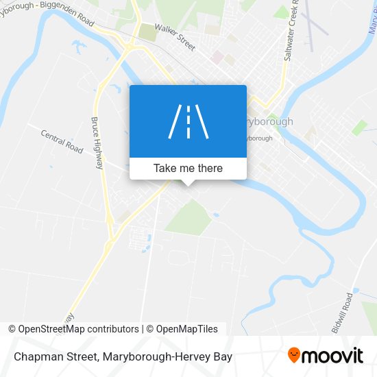 Chapman Street map