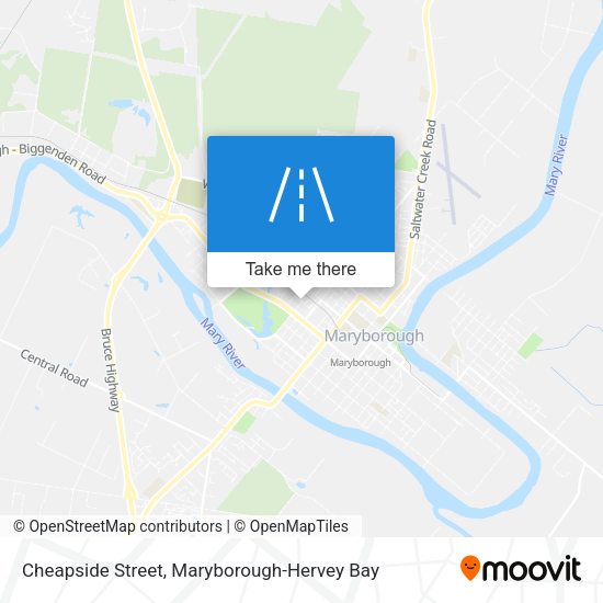 Cheapside Street map