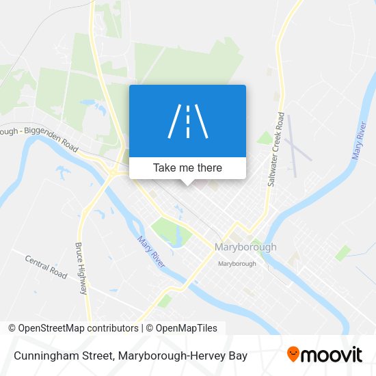 Cunningham Street map