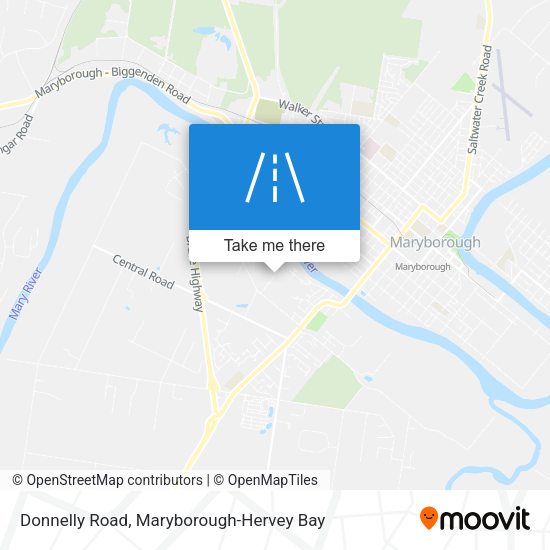 Donnelly Road map