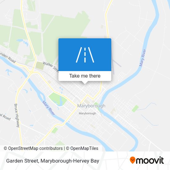 Garden Street map