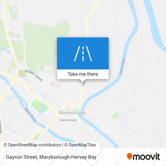 Gaynor Street map