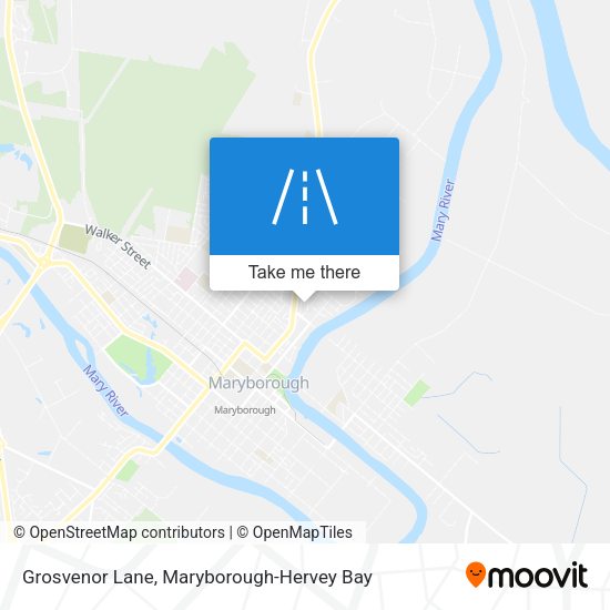 Grosvenor Lane map