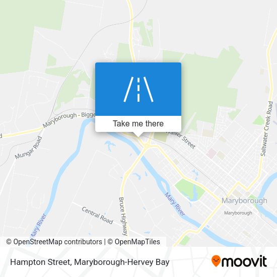Hampton Street map