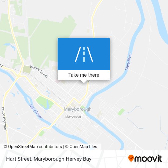 Hart Street map