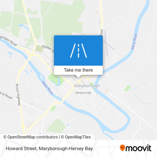 Howard Street map