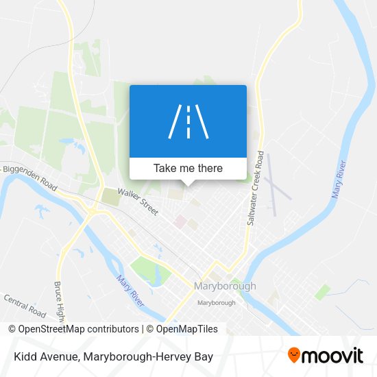 Kidd Avenue map