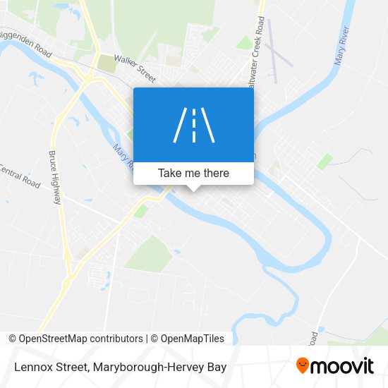 Lennox Street map