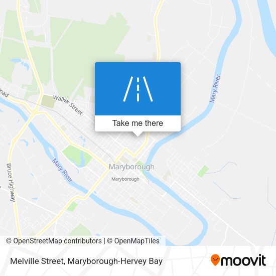 Melville Street map