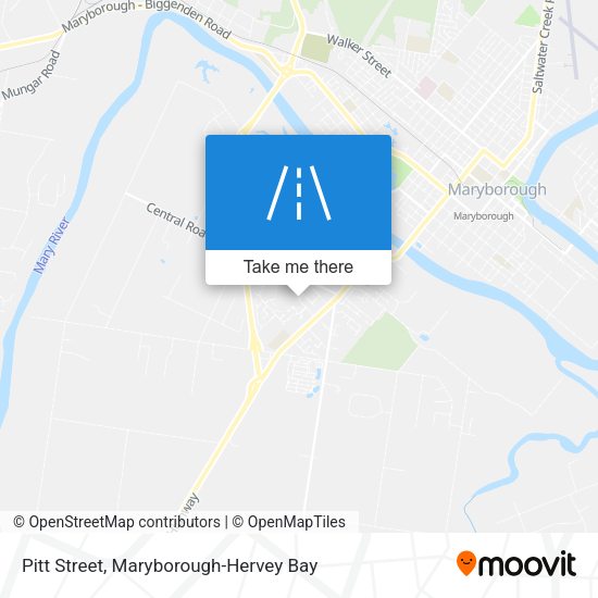 Pitt Street map