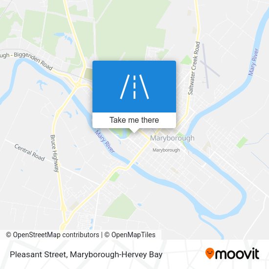 Pleasant Street map