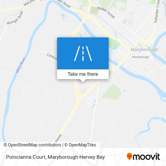Poincianna Court map